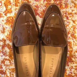 Everlane modern patent leather loafer